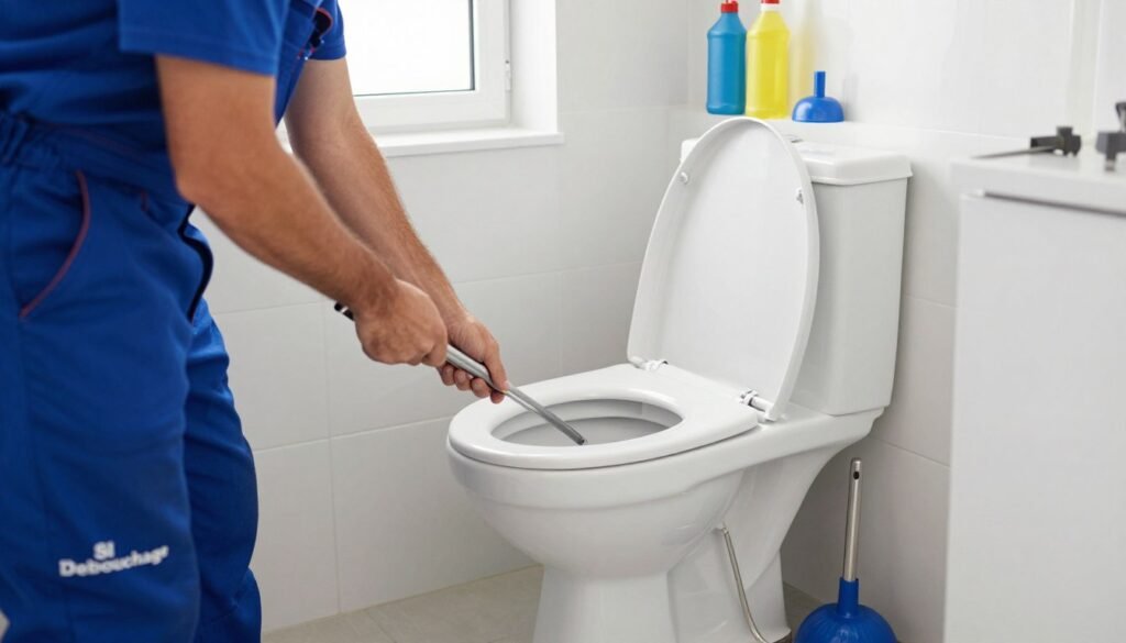 debouchage toilette
